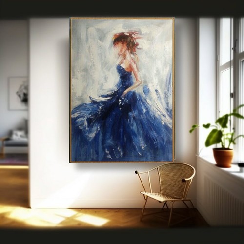 Ballerina abstrakt gemälde - ballerina,