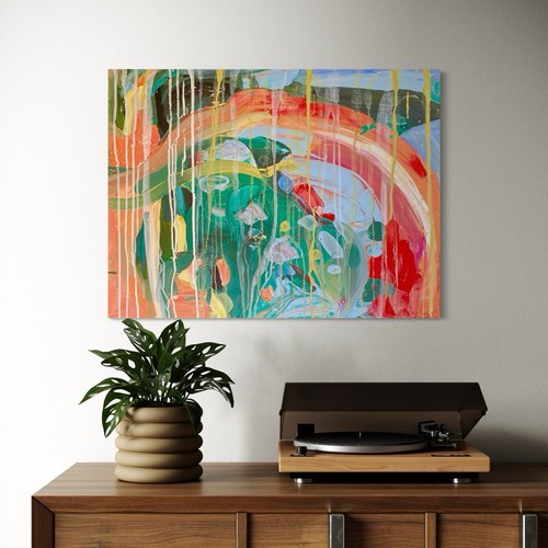 Acryl bild gemälde - bild, abstrakt